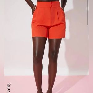 NEW Neon Orange shorts